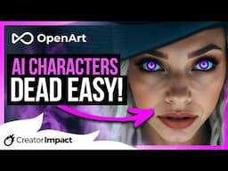 How to use OpenArt's Consistent Character AI! (Simple yet Powerful!)