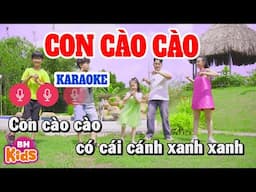 Con Cào Cào Karaoke - Nhạc Thiếu Nhi Karaoke Dễ Hát Nhất