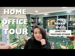 My Home Office Tour | Behind the Scenes | WFH Office