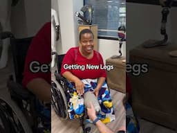 Getting new prosthetic legs