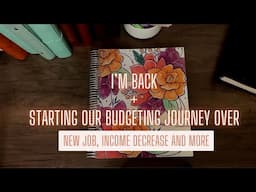 IM BACK | Life & Budget Update | Sinking funds & savings challenges | Starting over again