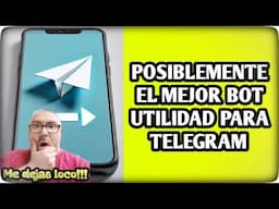 ¿Buscas un Programa de Conversión de todo tipo de Archivos? Prueba Este espectacular Bot de Telegram