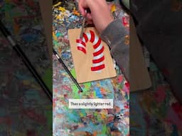 How To Paint a Candy Cane - The Obanoth - Trekell Art Supplies