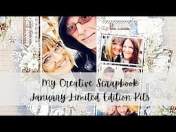 Winter Days - My Creative Scrapbook January Limited Edition Kits