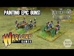 Painting Warlord Epic Napoleonic Artillery