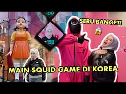 MAIN SQUID GAME DI KOREA! 🦑 SERU BANGET! BANYAK HADIAHNYA 😍