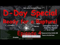 6-6 Conception Date. 77 Days Rapture Perfect! Jesus and the Baptist's Birth Dates. Ep 4