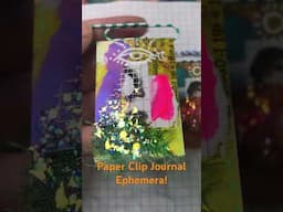 Paperclip tags #artjournals #journalephemera #artwitch #journalephemeraideas #junkjournal