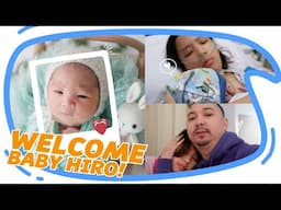 WELCOME TO THE WORLD BABY HIRO! #keluargael