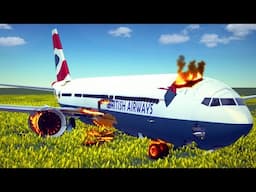 Real Airplane Disasters and Crashes #21 | Besiege