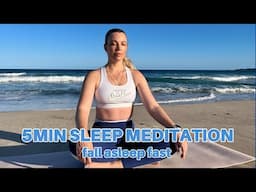 5 MIN GUIDED MEDITATION FOR SLEEP | Relax & Fall Asleep Fast