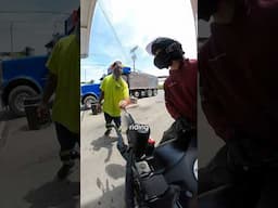 Nice man asks for Wheelie