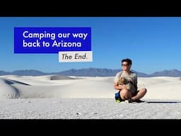 Part 8: New Mexico to Arizona - solo 4Runner camping across the US with my dog - End of the road!