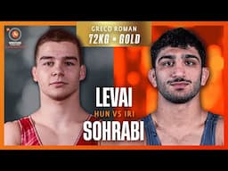 MATCH OF THE DAY: Seyed SOHRABI (IRI) vs. Levente LEVAI (HUN) | Gold Medal | GR 72Kg