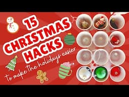 15 Christmas Hacks To Make The Holidays Easier