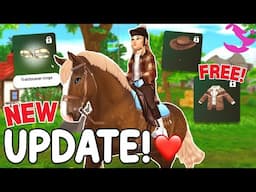 NEW FREE ITEMS: TRAILBLAZER TRACK, CRIOLLO HORSES RELEASED NEXT WEEK & MORE!! STAR STABLE UPDATE