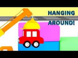 HANGING AROUND! - How do Cars do that? - Cartoon Cars - Cartoons for Kids!