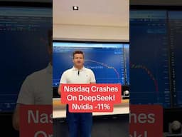 Stock Market Crash! #NASDAQ #NVIDIA What’s going on in the stock market today? #DeepSeek