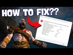 God of War Insufficient VRam or required D3D12 Error Fix | How to Fix God of War Ragnarok Errors