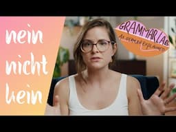 Saying "No" in German (Negation) - "NEIN", "NICHT" & "KEIN/E" Explained