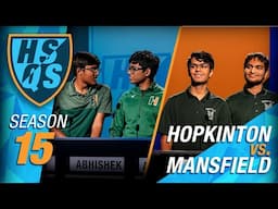 Latin Category! | Hopkinton vs Mansfield | Quarterfinal Match 2 | SEASON 15