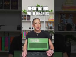 How to negotiate and land paid brand collaborations💪🏽