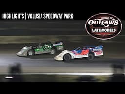 World of Outlaws Late Model Series | Volusia Speedway Park | January 25, 2025 | HIGHLIGHTS