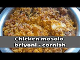 Chicken masala briyani - cornish | #chickenmasalabiryani |#briyani #durbancooking #durbansouthafrica