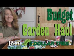 $10 Budget Garden Haul from Dollar Tree ~ Prepare Now!