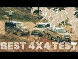 Off-road mega test - what's the best 4x4? | Land Cruiser takes on Defender and Grenadier