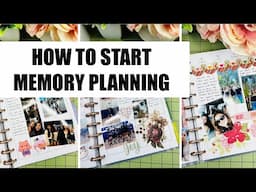 How to start a Memory Planner | Easy Tips and Flip through