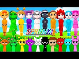 My talking Angela 2 | SPRUNKI INCREDIBOX | All Characters | New update |  Cosplay