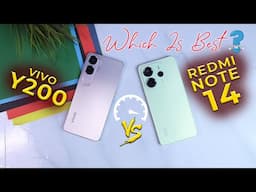 Redmi Note 14 Vs Vivo Y200 🔥Full Comparison | Speed Test & Camera Test In Detailed Comparison ‼️