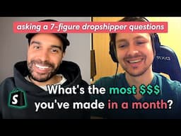 $50,000 in a day with Shopify dropshipping | Interview with @thebeastofecom