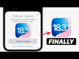 iOS 18.3 Good News + iOS 18.3.1 and beyond￼