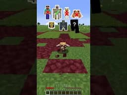 Mobs vs Pit with Traps #minecraft #shorts #meme