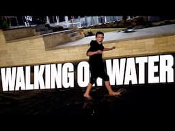 WALKING ON WATER CHALLENGE | HE DID IT!