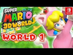 👉 NEW Super Mario 3D World SWITCH (Single Player) // Super Mario 3D World Switch Part 1