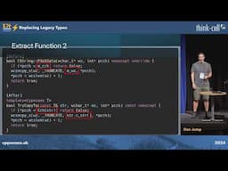 Lightning Talk: Replacing C++ Legacy Types - Dan Jump - C++ on Sea 2024