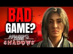 So I Played AC Shadows... How BAD Could It Be, Right? (1st Impressions Review)