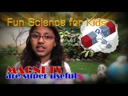 Science for kids: Cool magnets: Floating pencil | Motors | Generators | Maglev Trains