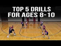 5 Best Basketball Drills For Ages 8-10 | Fun Basketball Drills For Kids