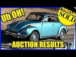 Uh No!  The January 2025 Classic VW Auction Results Are In!