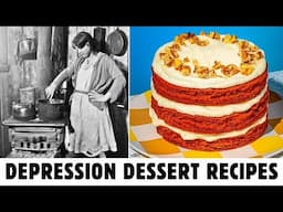 50 Depression-Era Desserts That Vanished From The Family Table!