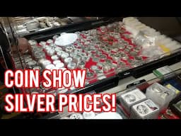 Coin Show Silver Prices.  How did this show compare to online sellers?