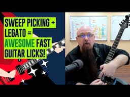 Learn These Sweep-Legato Licks On Guitar