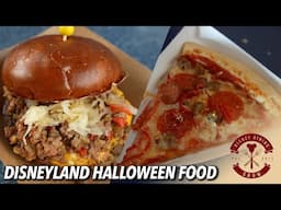 Disneyland Oktoberfest Burger & Halloween Pizza Review