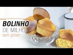 Bolinho de milho  FÁCIL  E SEM GLÚTEN  para o café da manhã - Quero fazer todos os dias