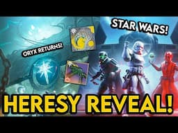 Destiny 2 - HERESY REVEAL! Oryx Returns, Star Wars Crossover, Nether Activity and New Exotics