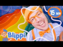 Get The Wiggles Out 2023 | BLIPPI MUSIC VIDEO! | Sing Along With Me! | Kids Songs